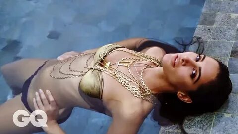 Nargis Fakhri Bikini Photoshoot GQ Magazine India April 2013 Photoshoot Vid...