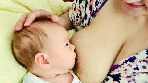 Breastfeeding a 7 Week Baby Jasper - YouTube