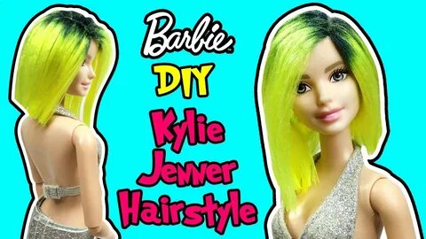 Kylie Jenner Hair for Barbie Doll - Barbie Haircut and Reroo