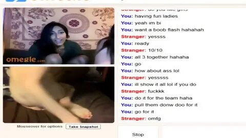 Omegle threesome