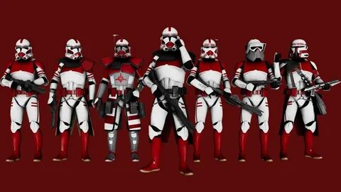 Clone Troopers Coruscant Guard by TheMakoHighlander on Devia