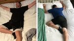 Guy Hilariously Demonstrates How Wife Sleeps In The Bed - Yo