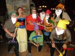Snow White and the 7 Dwarfs Group Costume Diy group hallowee