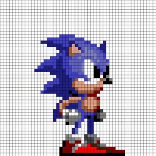 sonic pixel art : +31 Idées et designs pour vous inspirer en