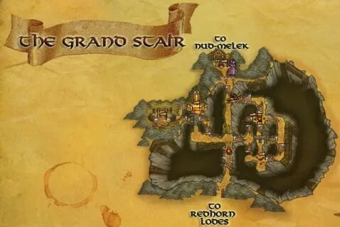 LOTRO Maps for The Grand Stair