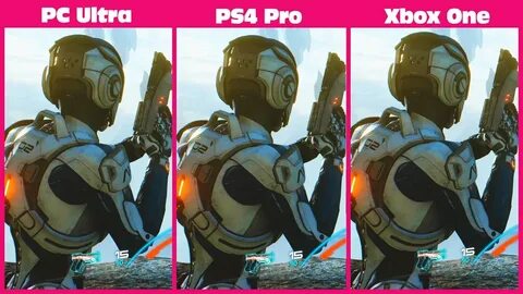 Mass Effect Andromeda - Pc Ultra vs Ps4 Pro vs Xbox one - Gr