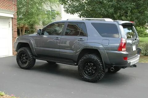AWESOME 4RUNNER, GALACTIC GREY, BLK. POWDERCOATED TRD 18x9. 