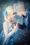 This Jack Frost/Queen Elsa cosplay just blew our minds Elsa 