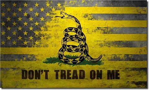 Download HD American Gadsden Don't Tread On Me Flag Decal - 