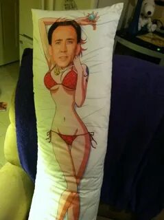 Nic Cage Dakimakura Dakimakura / Body Pillow Know Your Meme