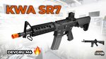 KWA KM4 SR7 DEVGRU M4 AEG Overview - YouTube