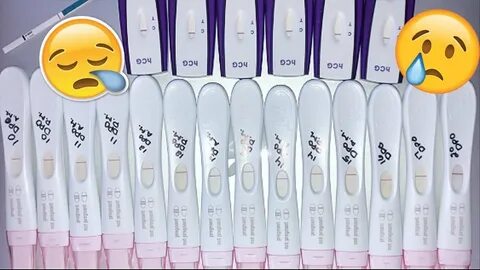10 DPO - 20 DPO Pregnancy Test Line Progression Ending In Mi