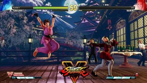 Street Fighter V AE Sakura vs Karin PC Mod - YouTube