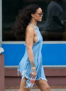 Rihanna Sideboob (34 New Photos) #TheFappening
