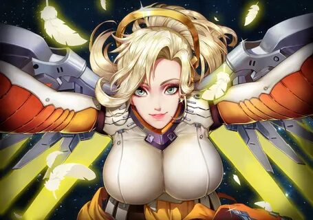 Mercy - Overwatch - Image #2176524 - Zerochan Anime Image Bo