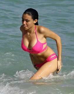 Madison Beer Bikini Pics - at a Beach in Miami 12/29/2015 Ma