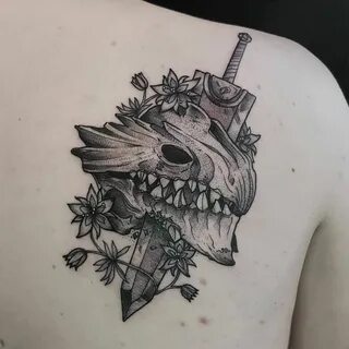 Rathalos tattoo Hunter tattoo, Monster hunter, Tattoos