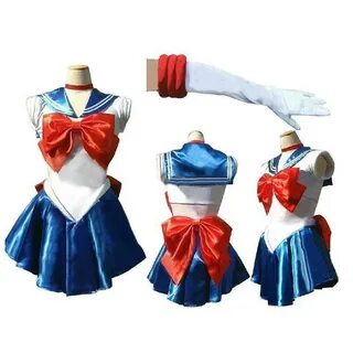 ✔ Sailor Moon Costume Cosplay Uniform Fancy Dress Up Sailorm