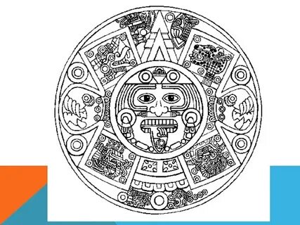 Aztec Calendar Drawing at PaintingValley.com Explore collect