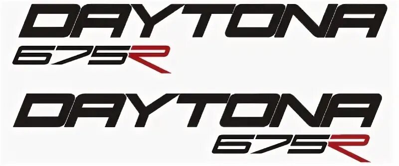 Quality Triumph Daytona 675R fairing decals for your Motorcy