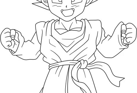 Slideshow gotenks coloring pages.