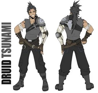 anime mohawk characters - Google Search Personagens de inspi