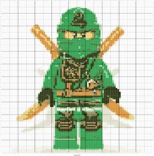 pixel art lego ninjago : +31 Idées et designs pour vous insp