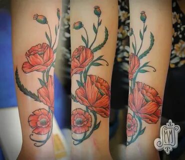 Images For Poppy Flower Tattoo Traditional Tattoos, Flower t