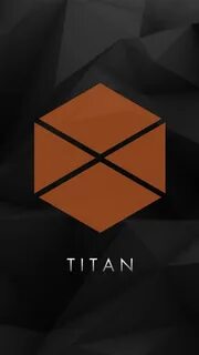 Wallpaper Destiny Titan Symbol : Neon Hunter Logo Wallpaper 