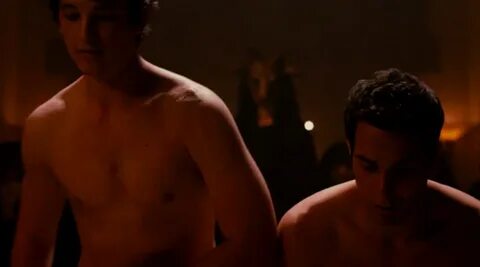 Rainbow Colored South: Skylar Astin And Miles Teller Naked A