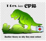 Download T Rex Cpr Clipart Tyrannosaurus Cardiopulmonary - T