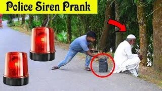 Fake police prank