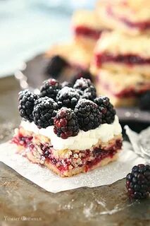 Blackberry Pie Bars - Yummy Crumble Recipe Desserts, Delicio