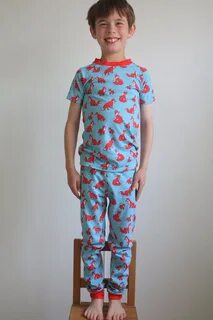 Nicole at Home: KCW: Woodland creature PJs for both boys