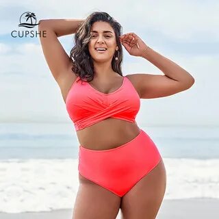 cupshe plus size swimwear OFF-61