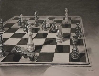 Checkmate Painting by Christopher Reid Pixels