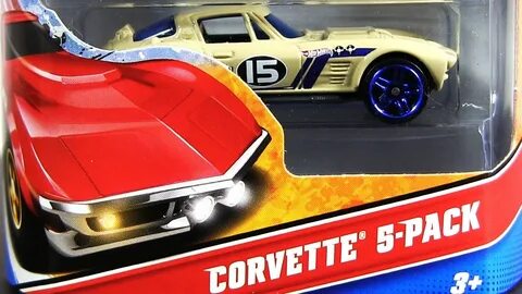 Hot Wheels Corvette 5-Pack from Mattel 2012 Die-Cast Hot whe