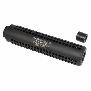 AR-15 Slip Over Socom Style Fake Suppressor (Anodized Black)