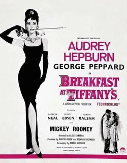 Breakfast at Tiffany's Movie Posters From Movie Poster Shop 