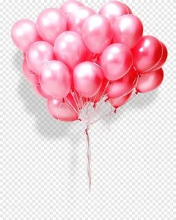 розовые шары, розовый, воздушный шар png PNGEgg