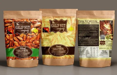 Arris Pty Ltd - Galip Nuts brand packaging