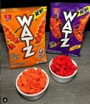 New from the makers of Takis; Watz! Fuego, Cheese Shock 🧀 Ch