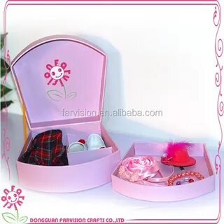 Pink Color Gift Box Packaging Doll Boxes 18 Inch - Buy Doll 