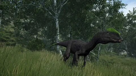 The Isle Isla Nycta Dilophosaurus Struggles - Rex stealing m
