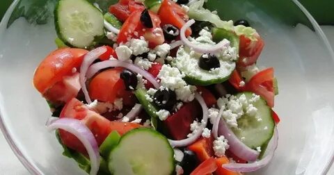 Рецепт греческого салата с брынзой или Как Приготовить Грече