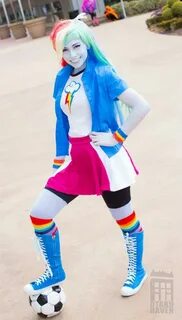 Rainbow dash costume, Rainbow dash cosplay, Rainbow dash hal
