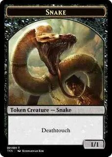 Mrm fr/vf token-token snake deathtouch snake deadly contact 