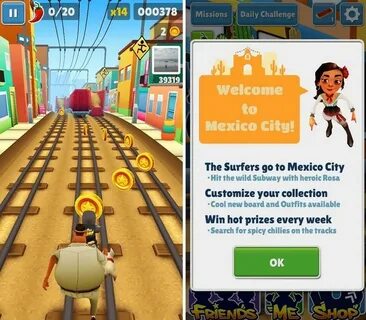 Subway Surfers Mexico City Free Download For Android