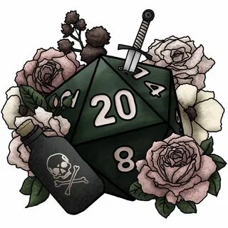 Rogue Class D20 - Tabletop Gaming Dice Comforter by Birch + 