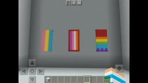 Pride Flags in Minecraft #1: Lesbian, Gay, and Pan - YouTube